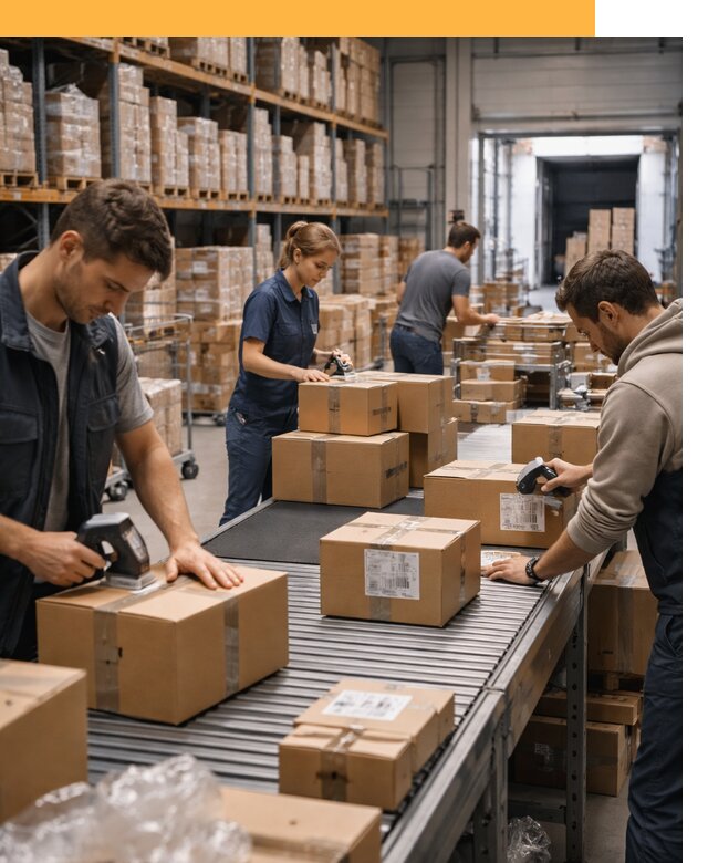 Доставка товаров для маркетплейсов от двери до склада от 7625