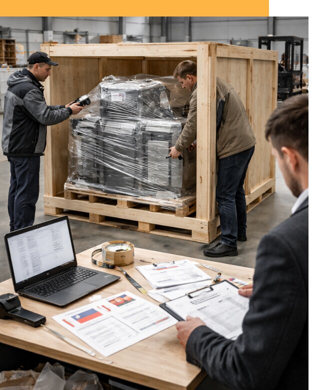 Доставка промышленного оборудования из США от 66079 руб