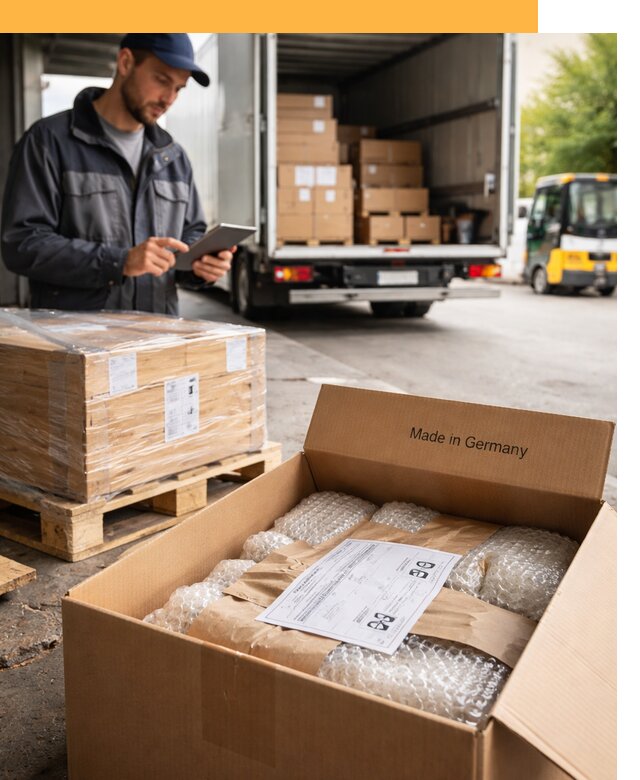 Доставка грузов из Германии от 45747 руб с таможенным оформлением