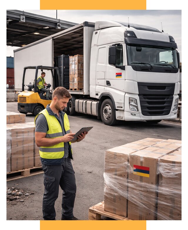 Автоперевозки из Армении от 96577 р. — услуги СетСервис-Гай