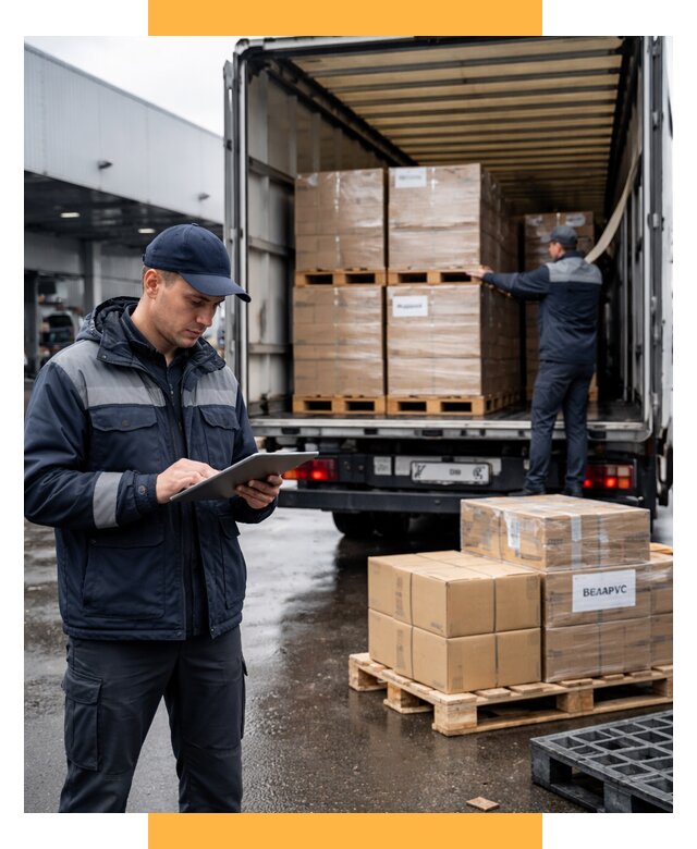 Доставка грузов из Беларуси от 15249 р. логистика СетСервис-Гай