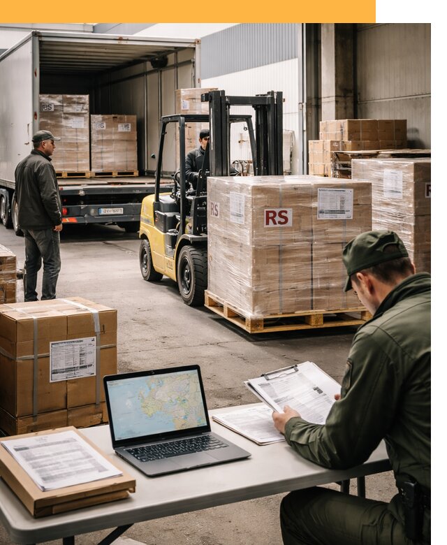 Доставка грузов в Сербию от 45747 руб, международные перевозки