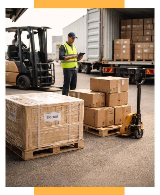 Доставка грузов в Корею из России от 35581 р. | СетСервис-Гай