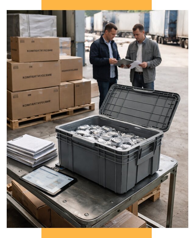 Перевозка комплектующих из Китая от 6608 р. | СетСервис-Гай