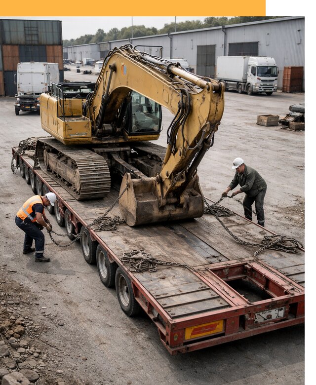 Перевозка спецтехники по России и миру от 45747 руб