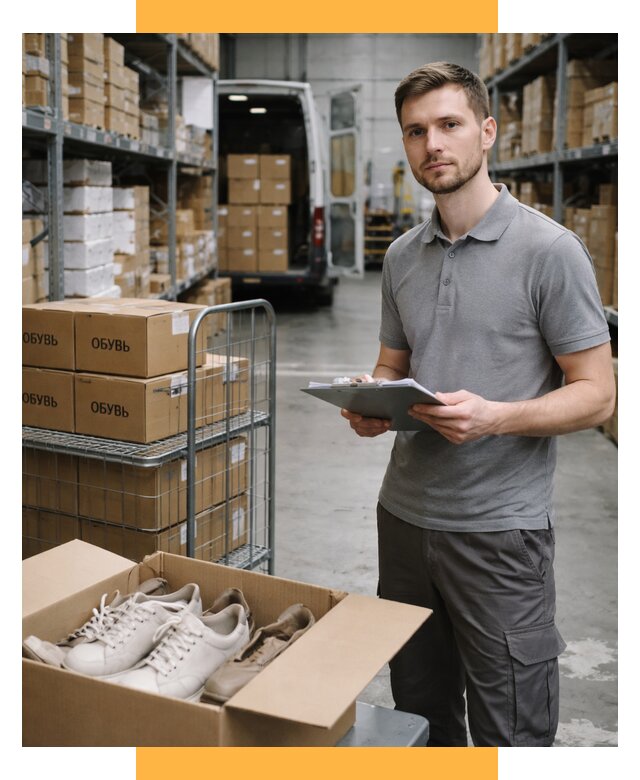 Доставка обуви из Китая и Турции от 4575 р. СетСервис-Гай