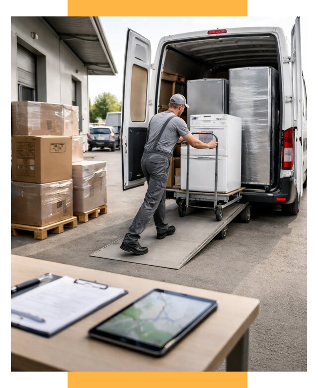 Перевозка бытовой техники от 6608 р. - логистика СетСервис-Гай