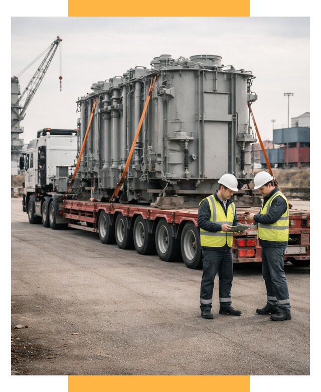 Перевозка негабаритных грузов под ключ от 121992 р., СетСервис-Гай