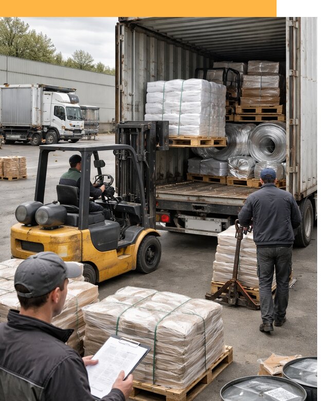 Международная перевозка сырья для производства от 6608 руб