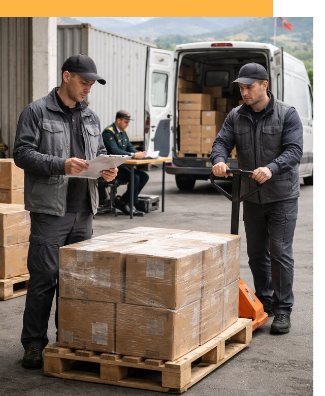 Доставка грузов через Армению, быстрая таможенная очистка от 25415