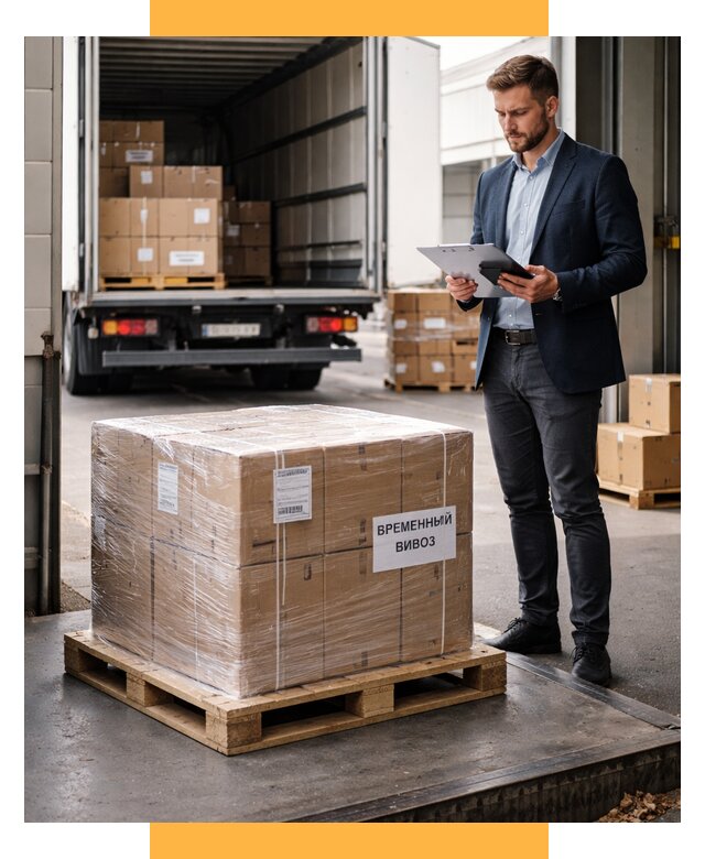 Временный вывоз товаров под ключ от 8133 р. | СетСервис-Гай