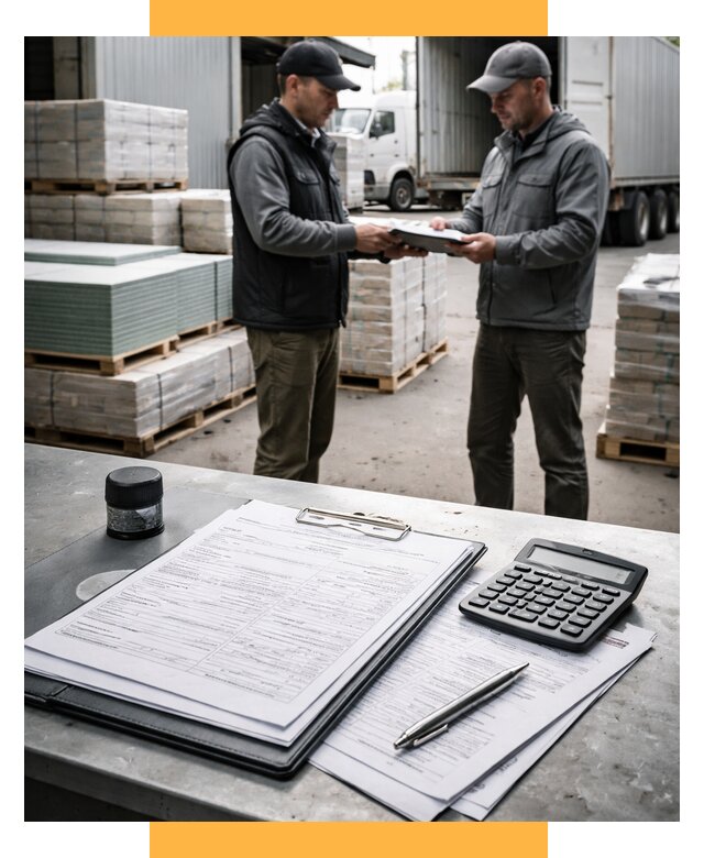 Таможенное оформление стройматериалов от 8641 р. | СетСервис-Гай