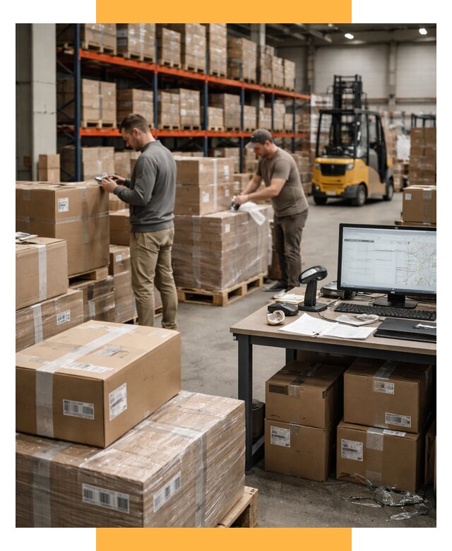 Склад консолидации в Европе от 6608 р., услуги СетСервис-Гай